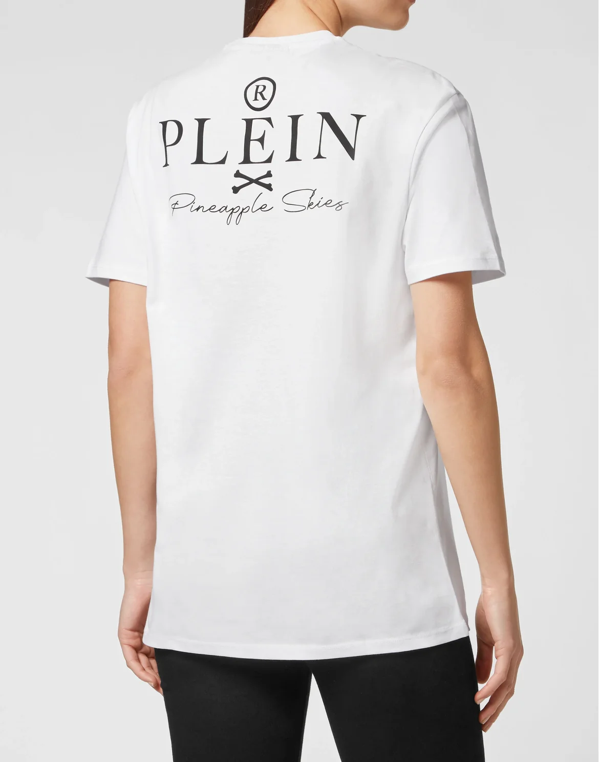 T-shirt Round Neck SS Pineapple Skies, цвет: Белый