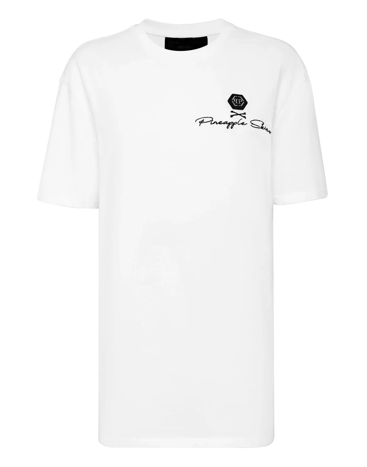 T-shirt Round Neck SS Pineapple Skies, цвет: Белый