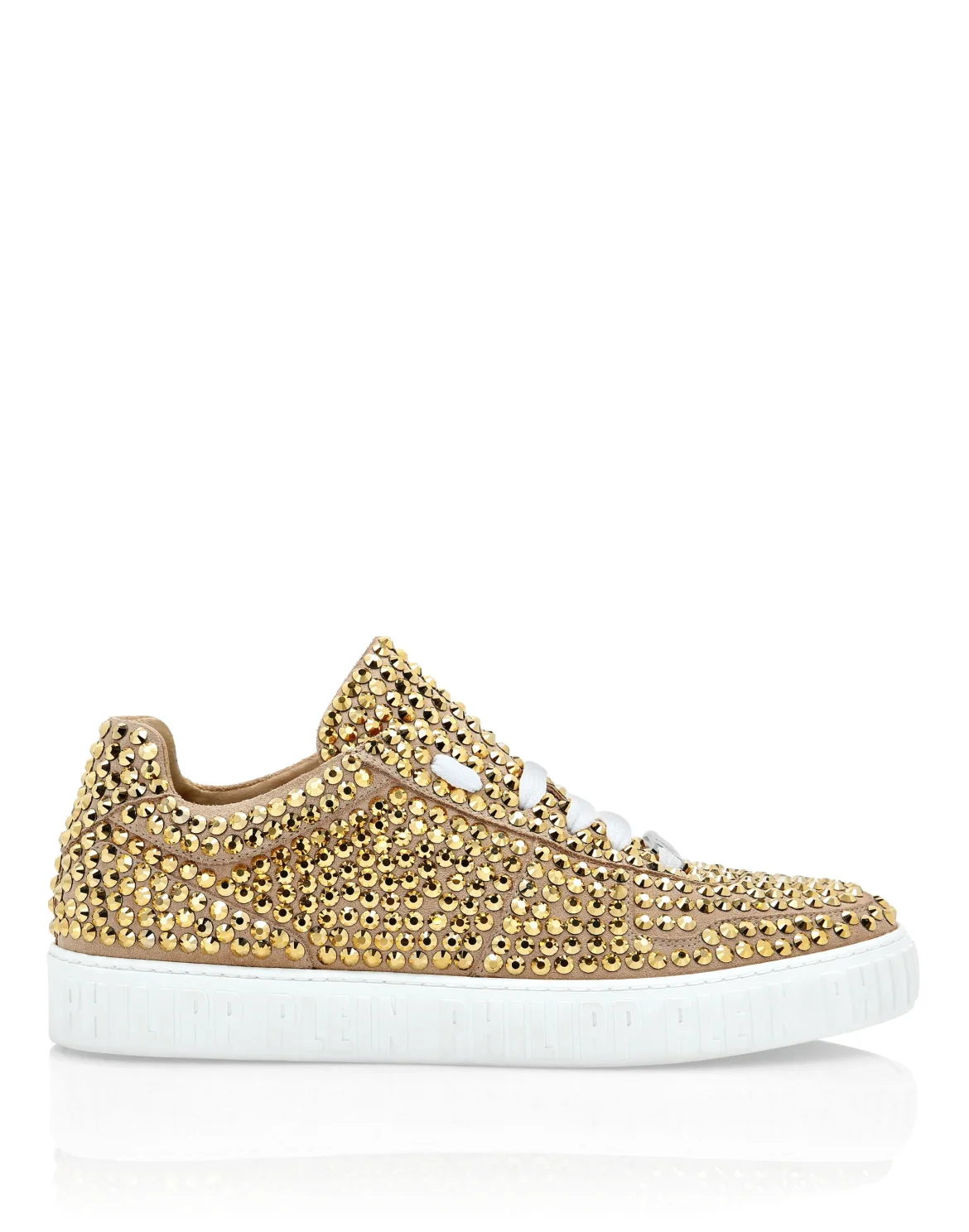 CRYSTAL  NOTORIOUS  LO-TOP with Crystals, цвет: Золотой