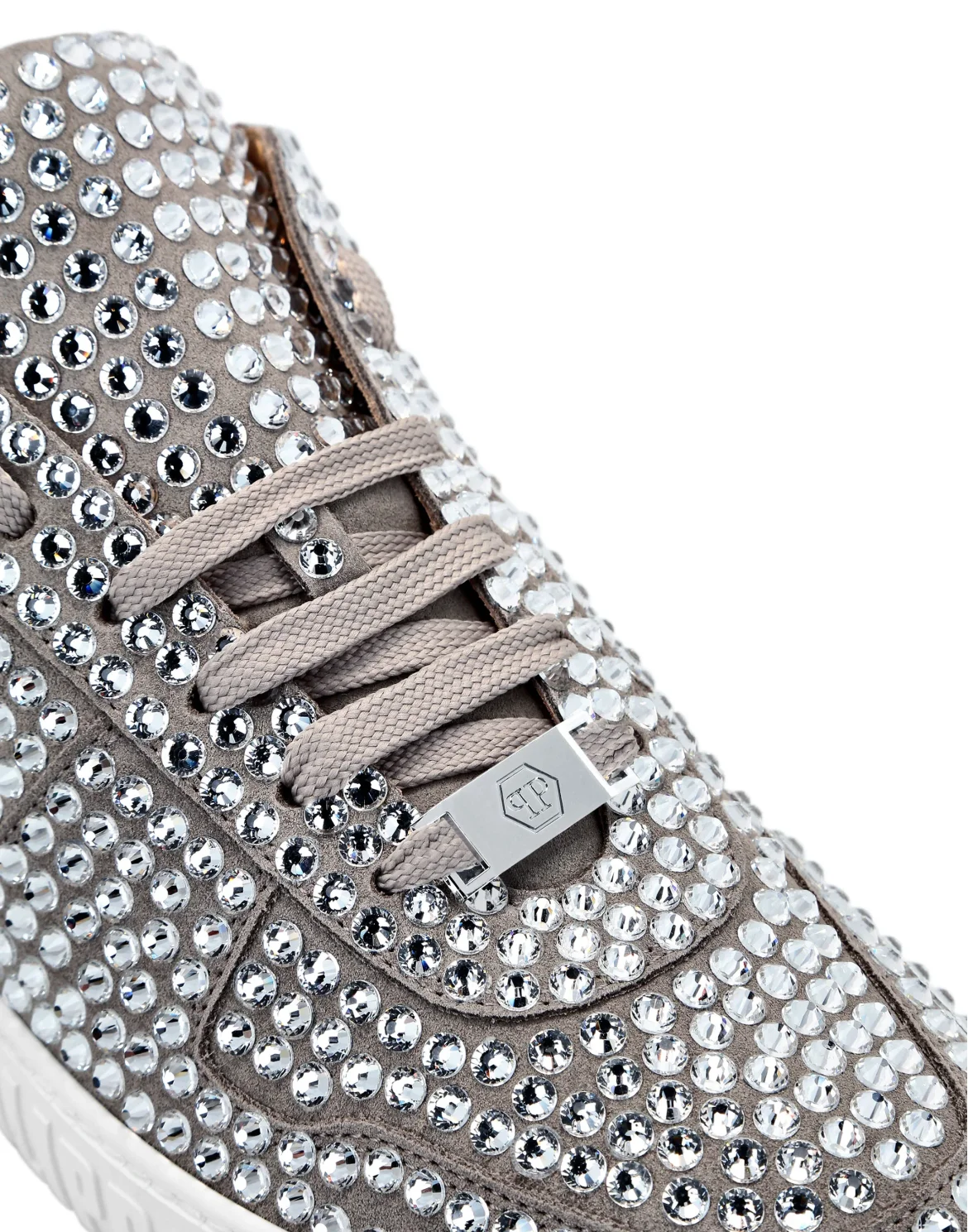 CRYSTAL  NOTORIOUS  LO-TOP with Crystals, цвет: Серый