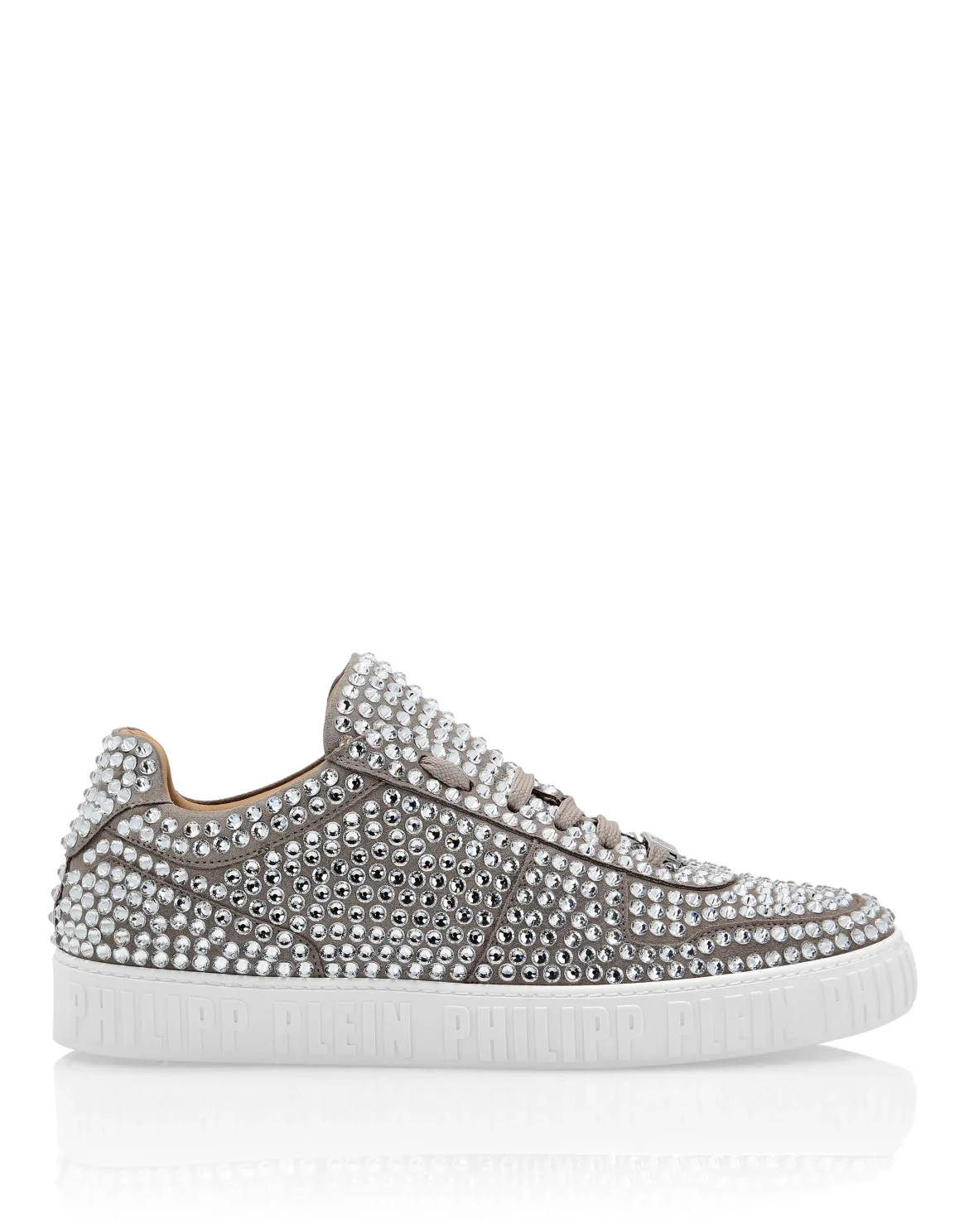 CRYSTAL  NOTORIOUS  LO-TOP with Crystals, цвет: Серый