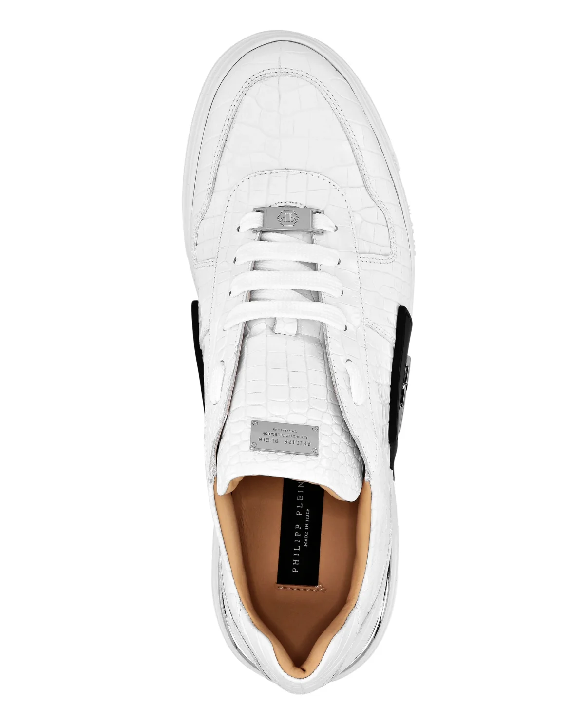 LO-TOP SNEAKERS PHANTOM KICK$ Crocco PRINT Platinum HEXAGON, цвет: Белый