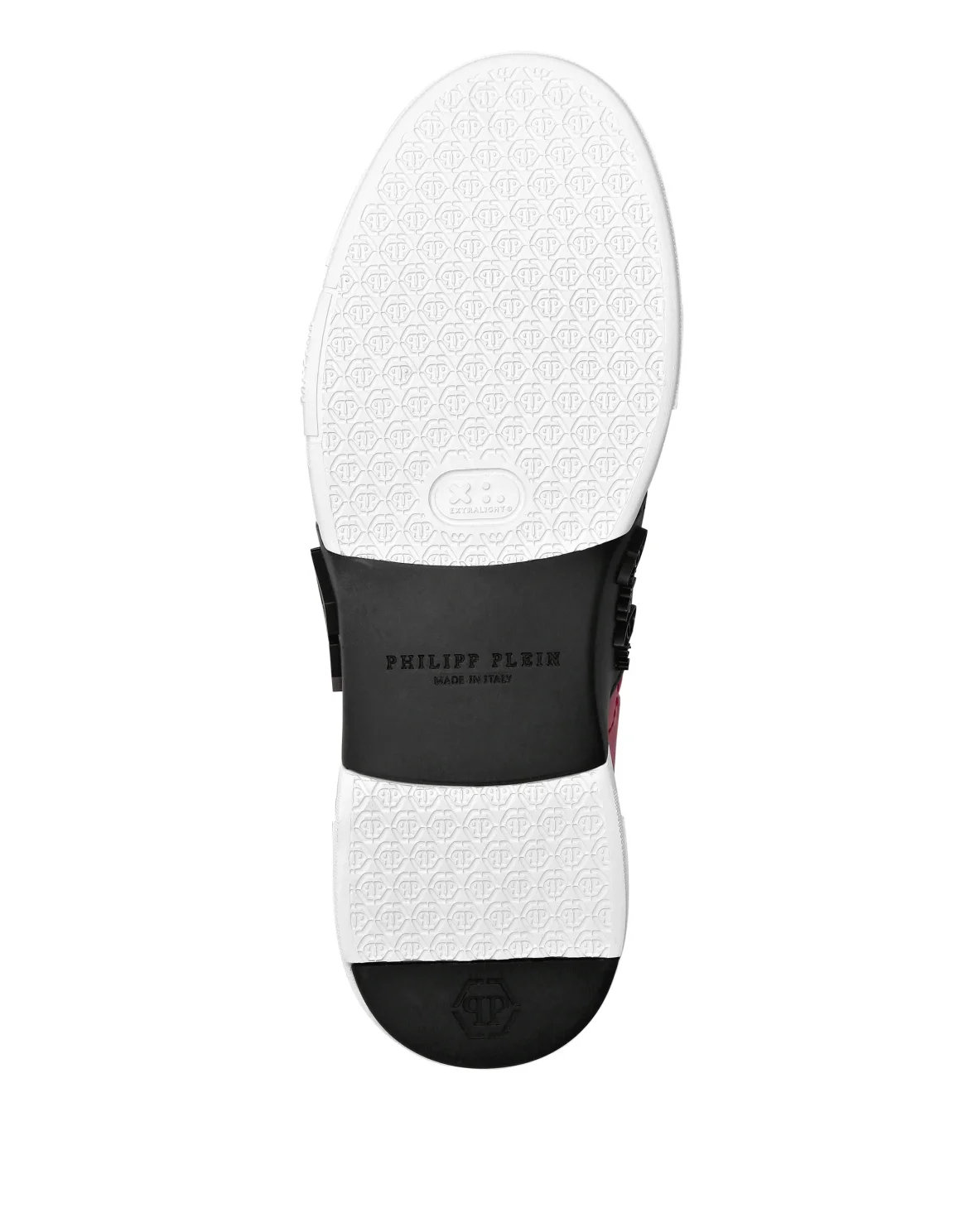HI-TOP SNEAKERS NOTORIOUS KICK$ LEATHER HEXAGON, цвет: Красный