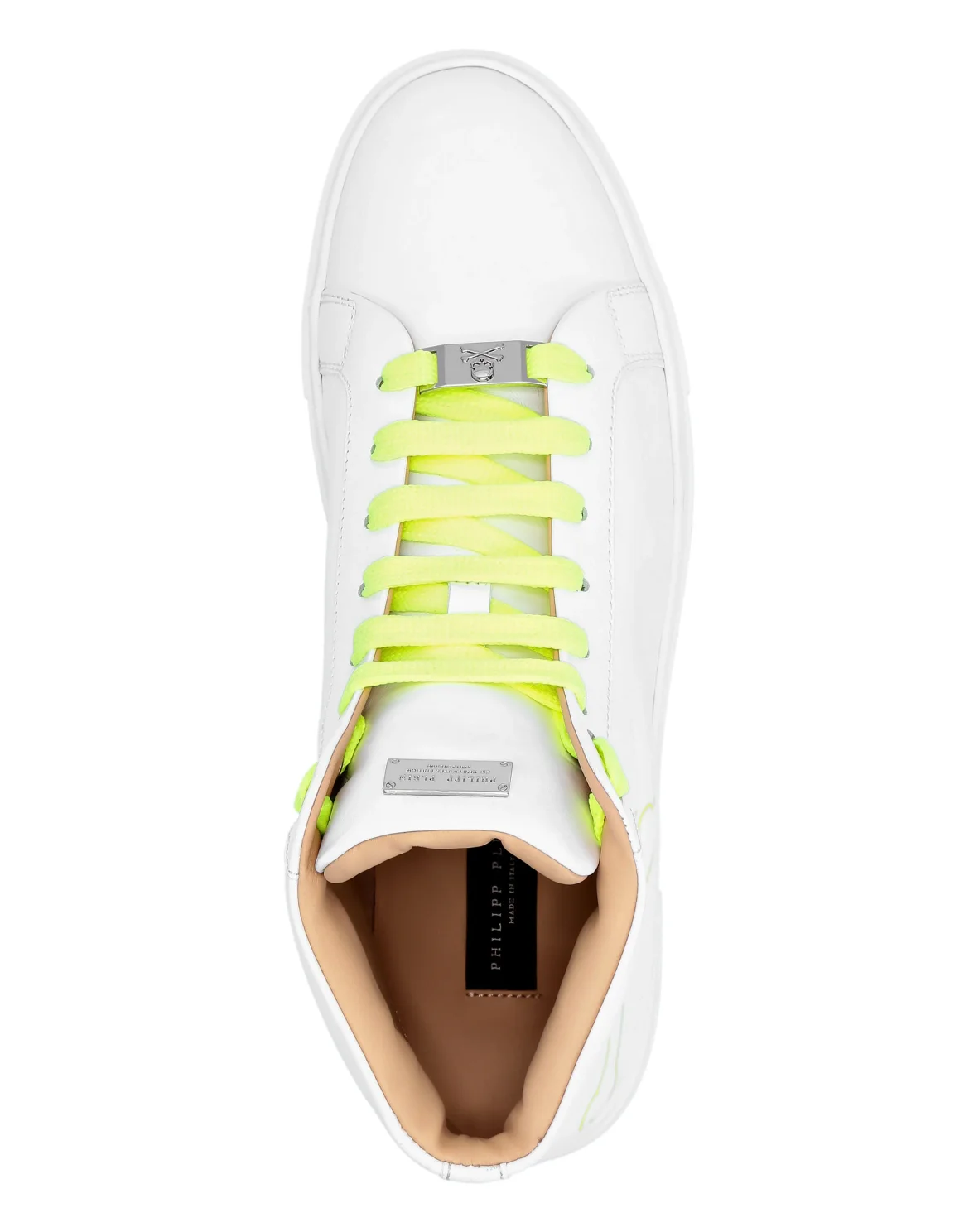 Hi-Top Sneakers Skull, цвет: Белый