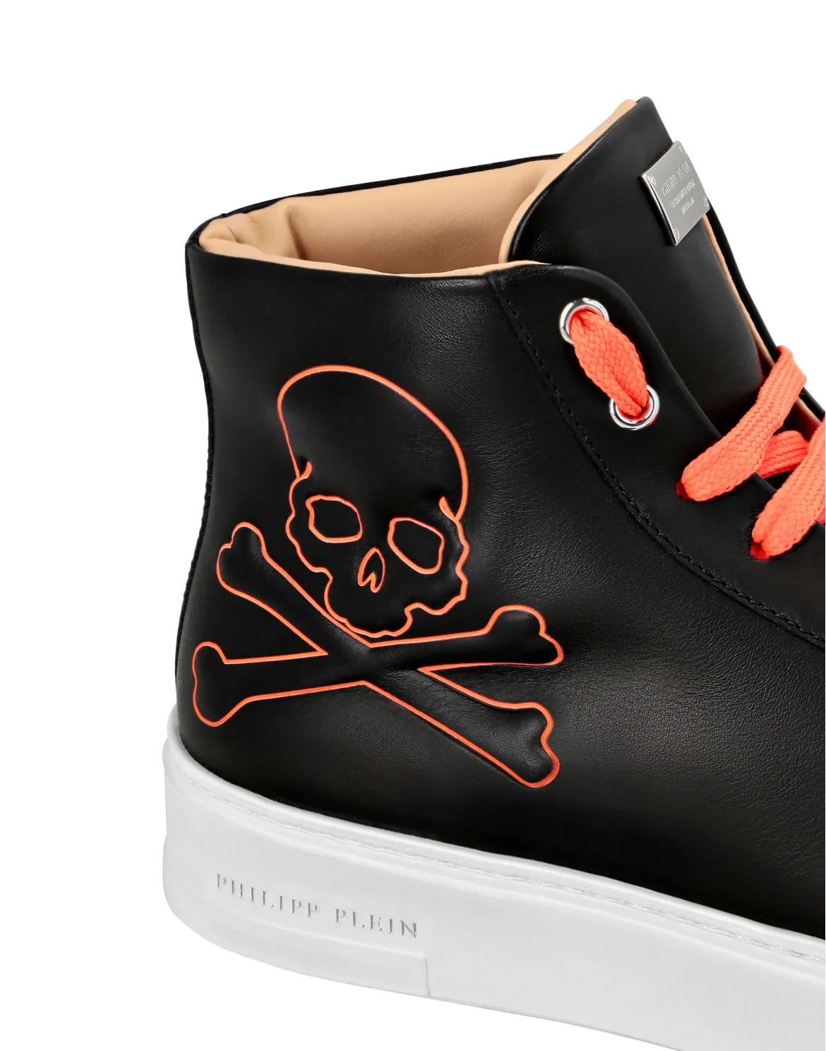 Hi-Top Sneakers Skull, цвет: Черный