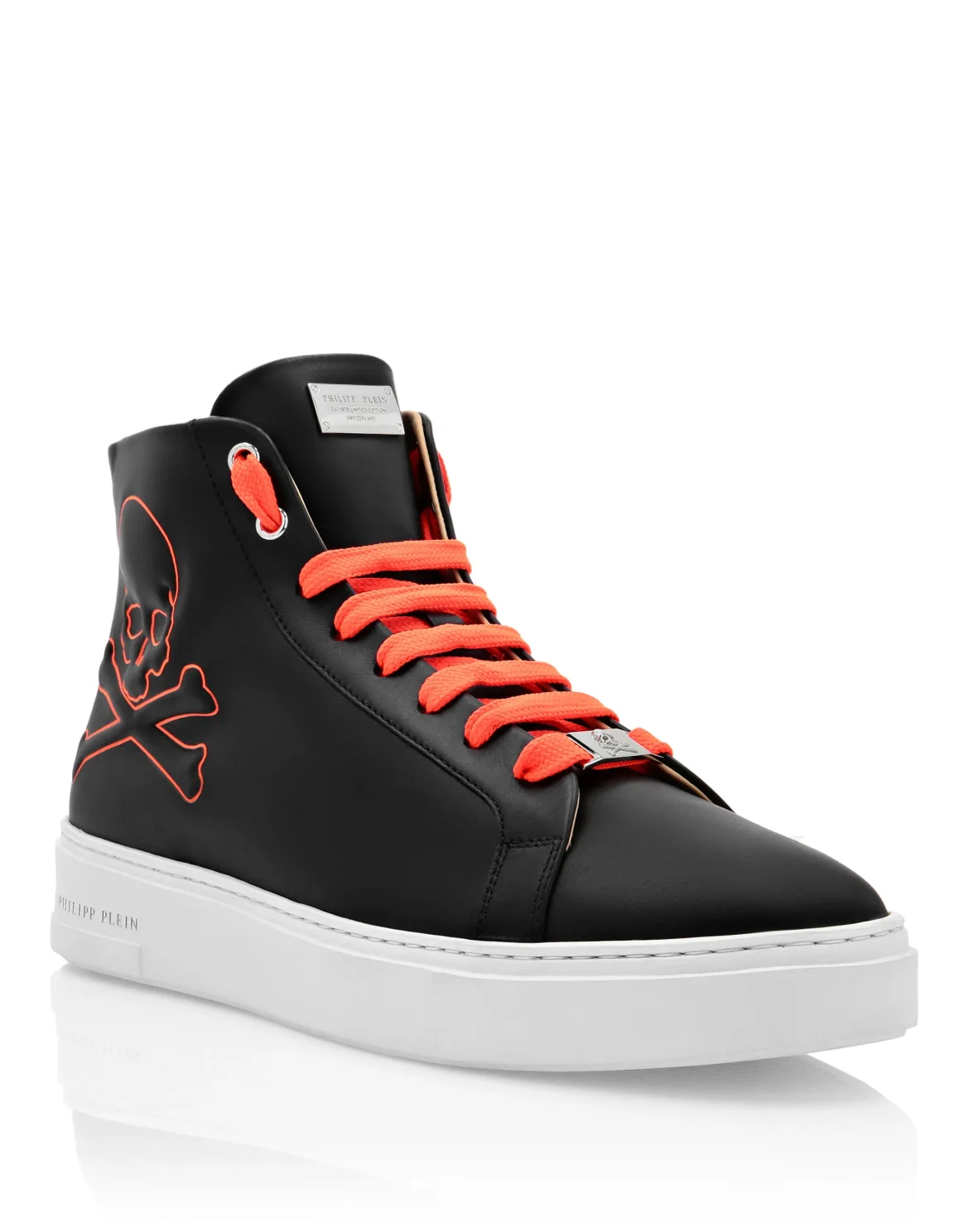 Hi-Top Sneakers Skull, цвет: Черный