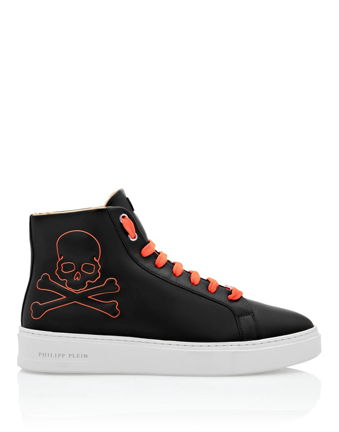 Hi-Top Sneakers Skull, цвет: Черный