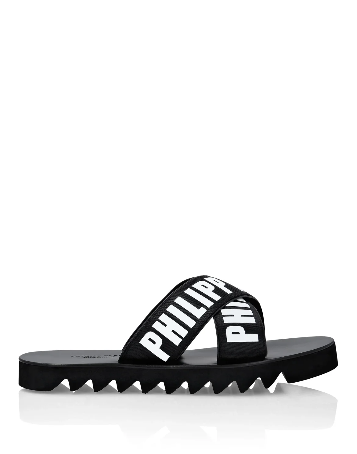 Gummy Sandals Philipp Plein TM, цвет: Черный
