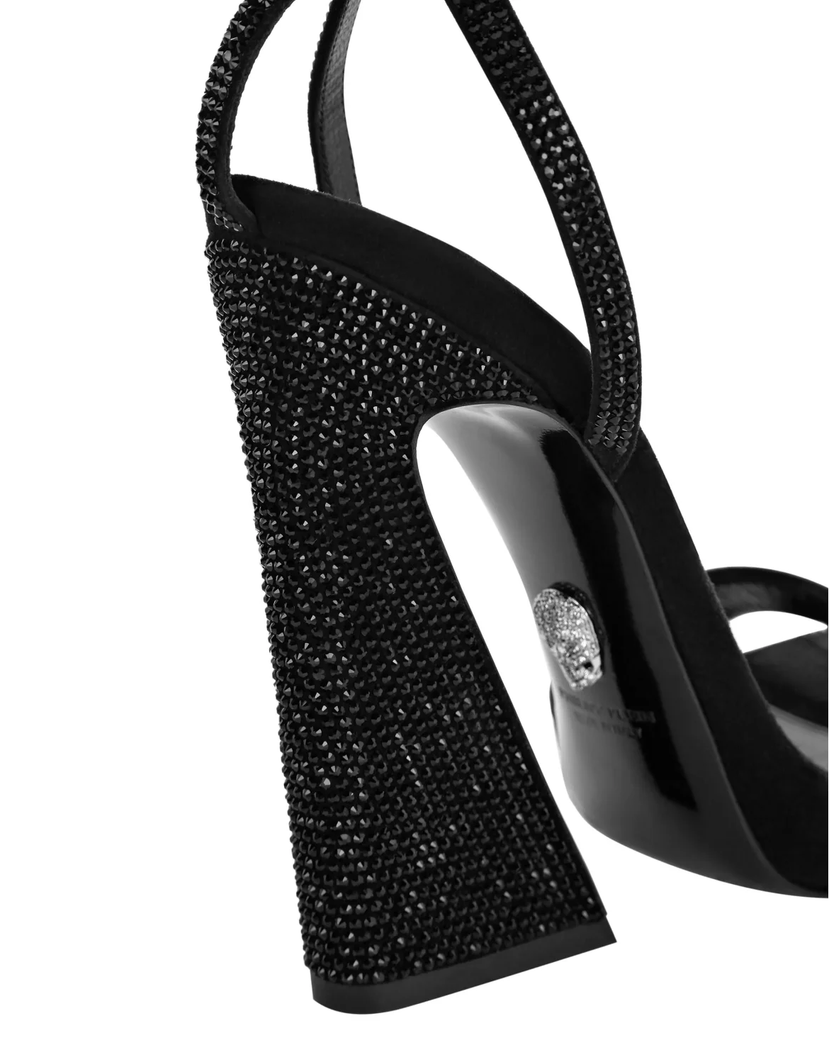Ankle Strap Suede Sandals, цвет: Черный