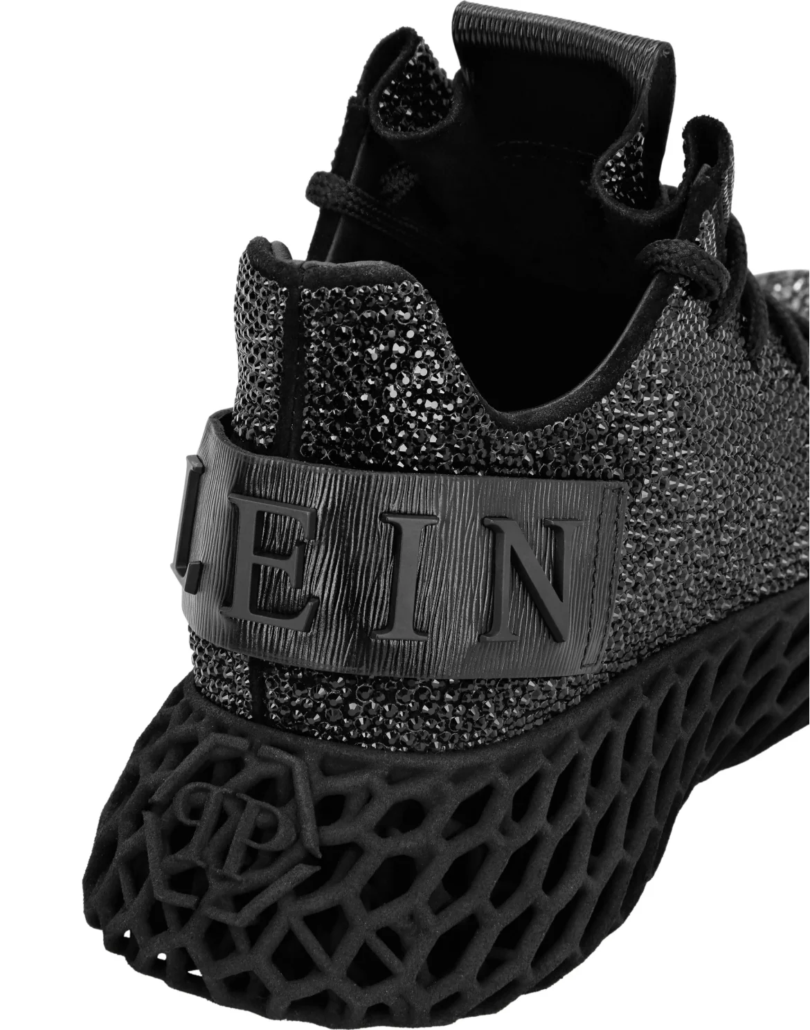 RUNNER SNEAKERS $KELETON CAVIAR, цвет: Черный
