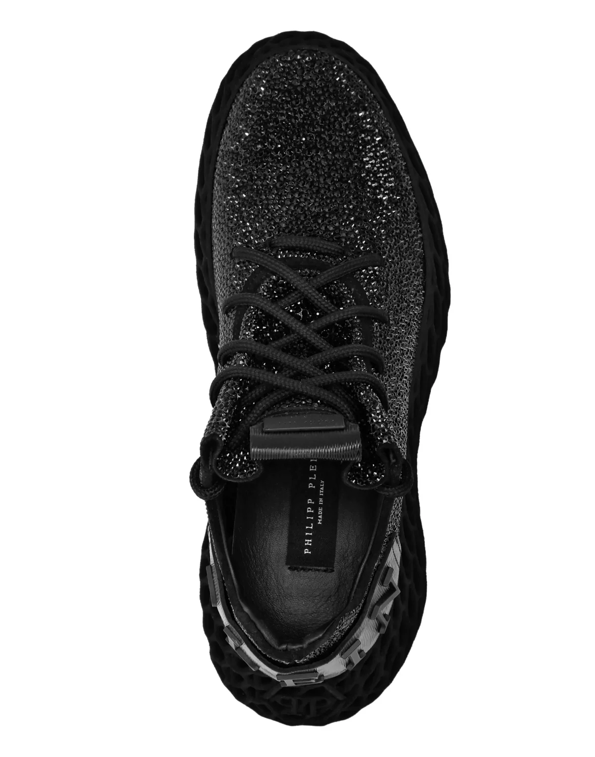 RUNNER SNEAKERS $KELETON CAVIAR, цвет: Черный