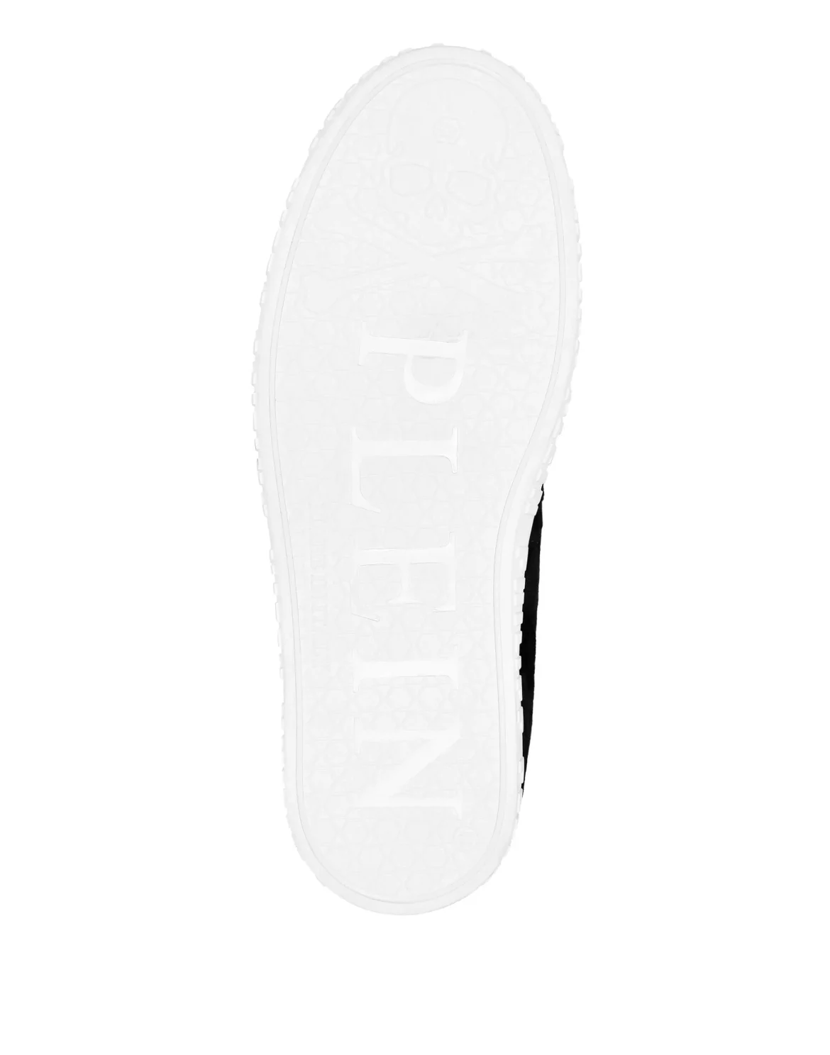 Velvet Lo-Top Sneakers Plein Hurricane, цвет: Черный