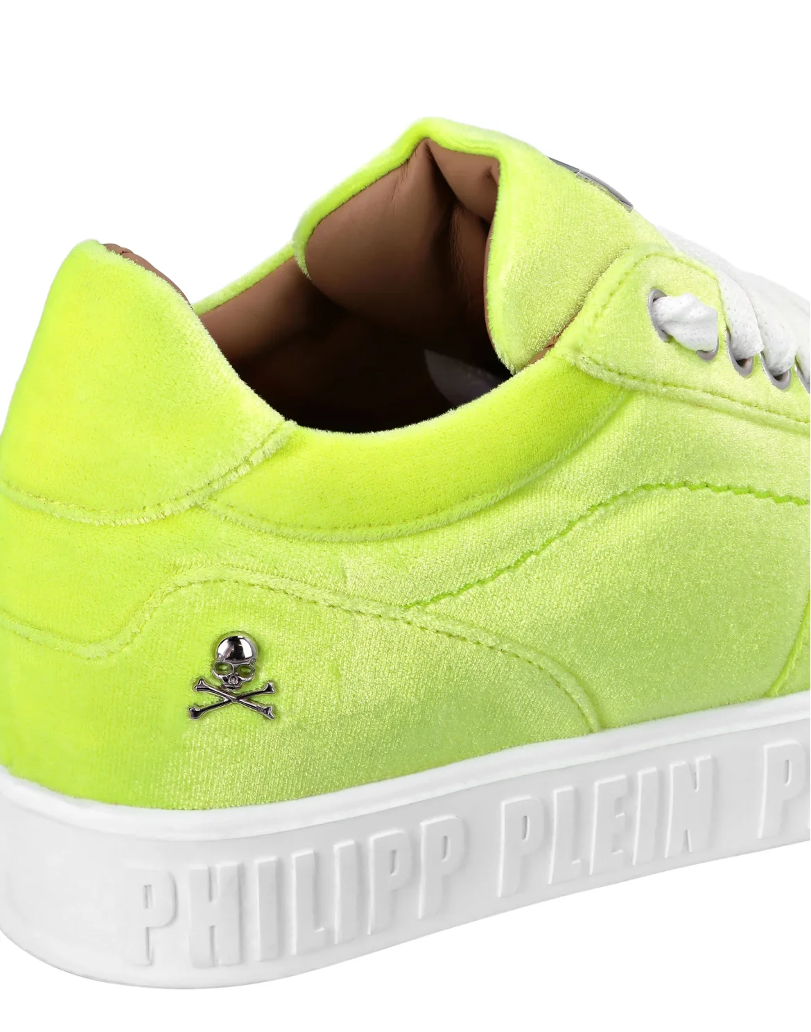 Velvet Lo-Top Sneakers King Power, цвет: Желтый