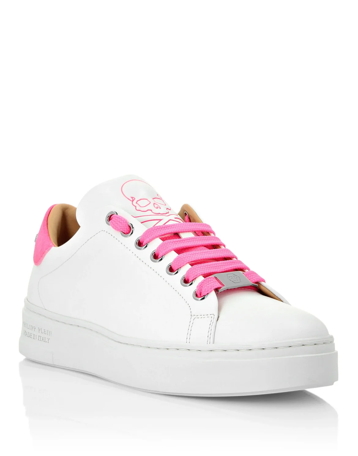 Leather Lo-Top Sneakers  Networth, цвет: Белый