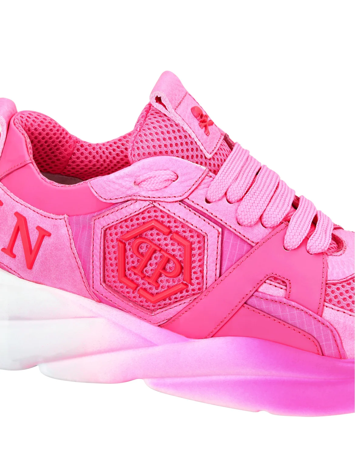 Runner Mix Materials Plein Hurricane, цвет: Розовый