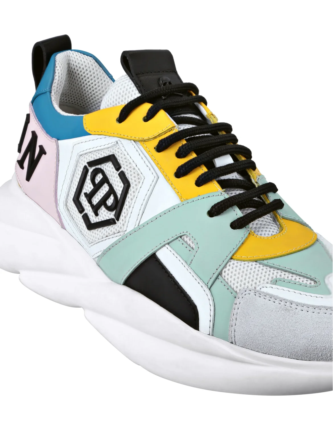 Canvas Lo-Top Sneakers  Plein Hurricane, цвет: Белый