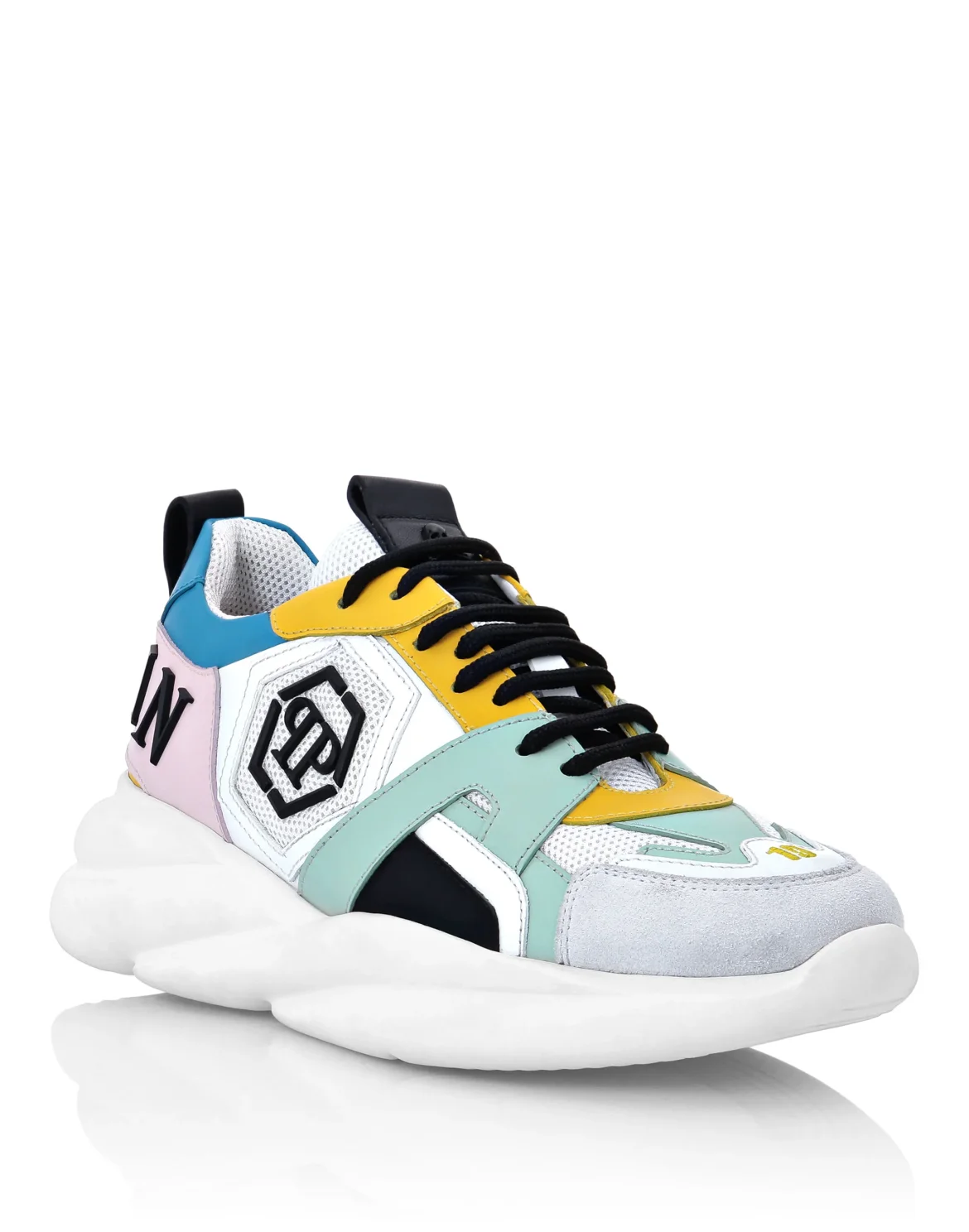 Canvas Lo-Top Sneakers  Plein Hurricane, цвет: Белый