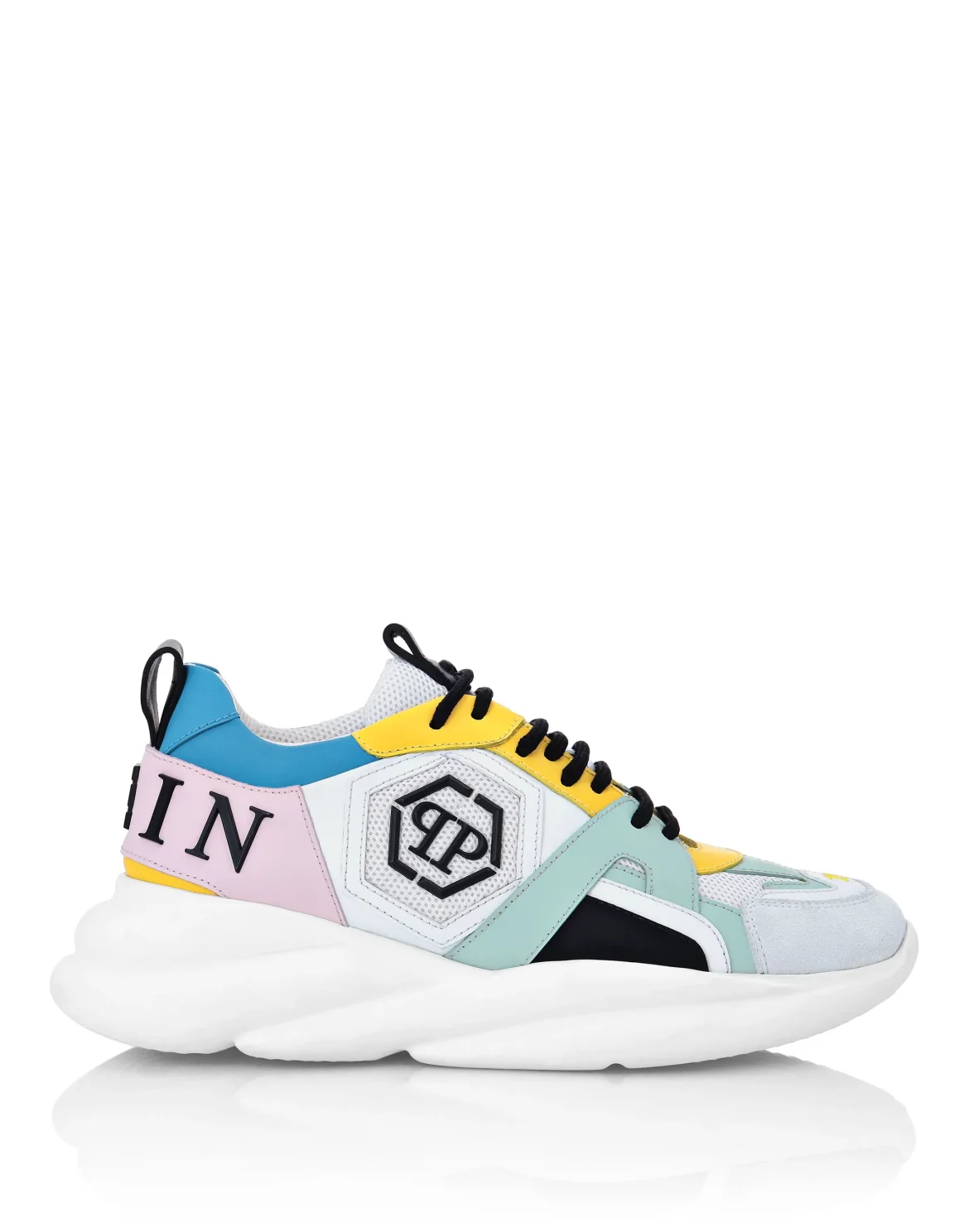 Canvas Lo-Top Sneakers  Plein Hurricane, цвет: Белый