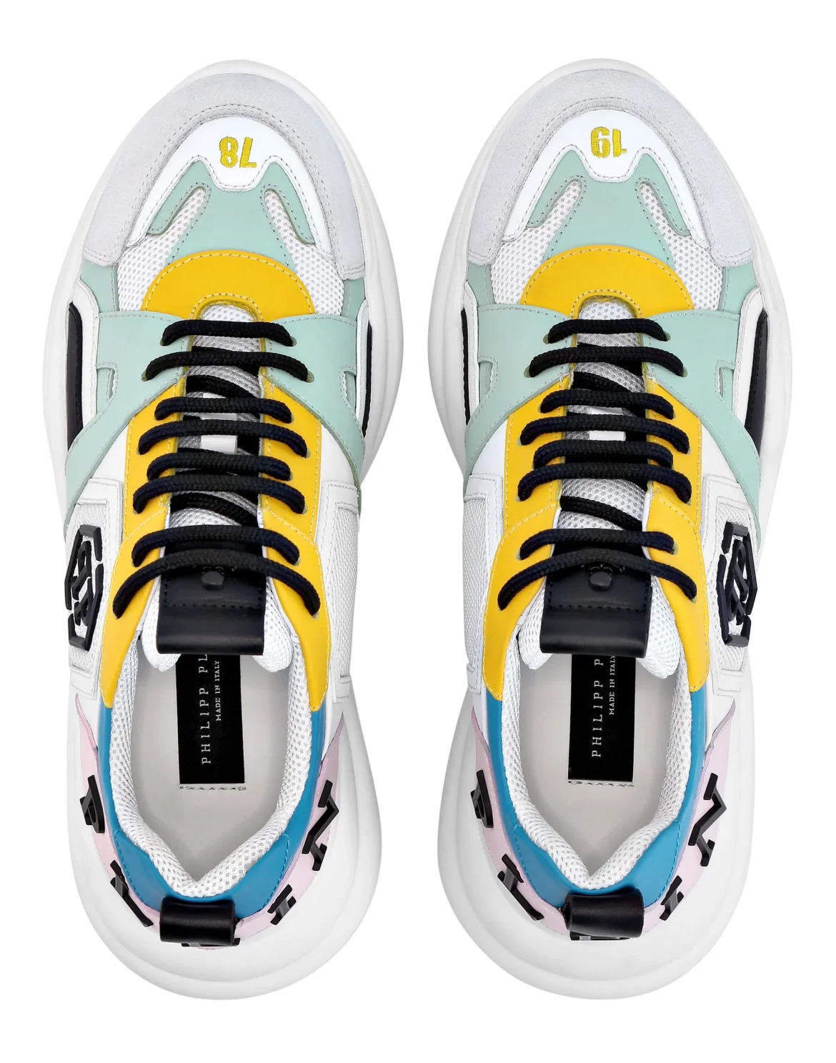 Canvas Lo-Top Sneakers  Plein Hurricane, цвет: Белый
