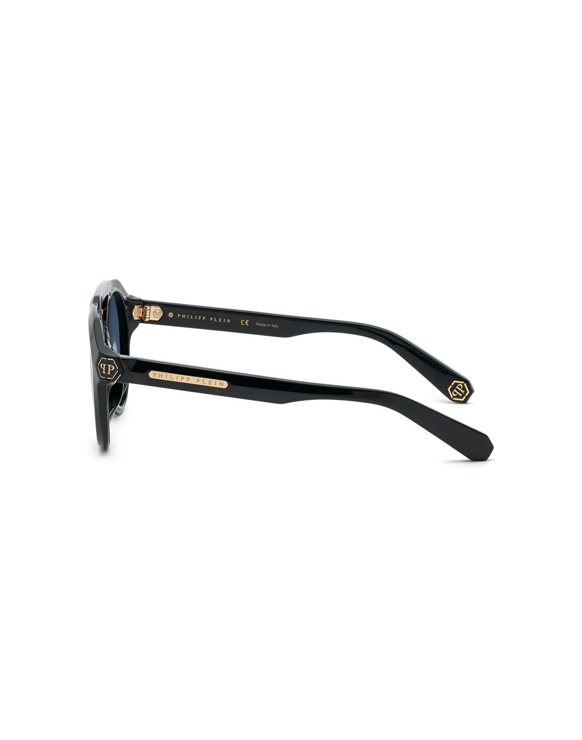 Sunglasses Round PLEIN BRAVE SHADES  HEXAGON, цвет: Черный