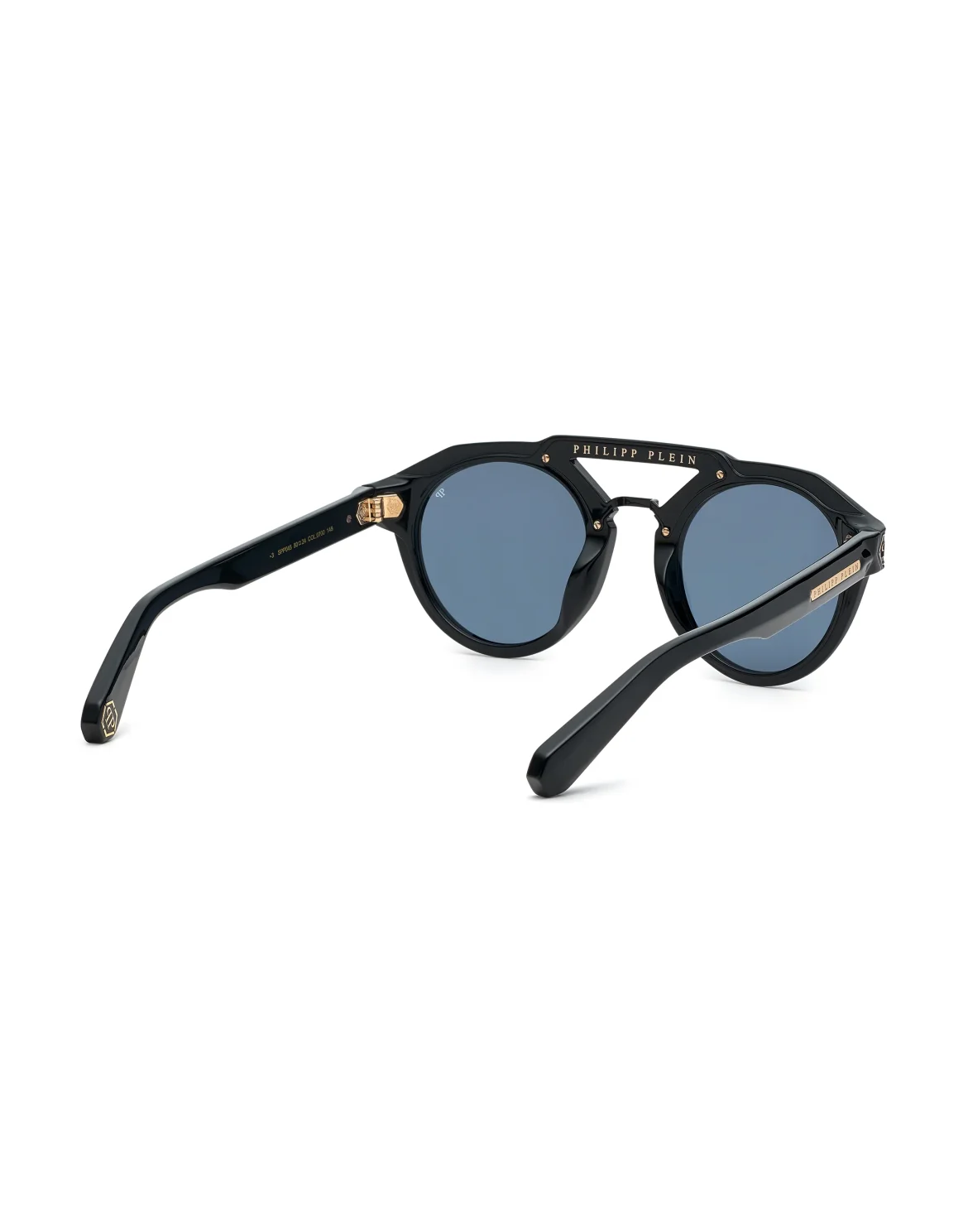 Sunglasses Round PLEIN BRAVE SHADES  HEXAGON, цвет: Черный