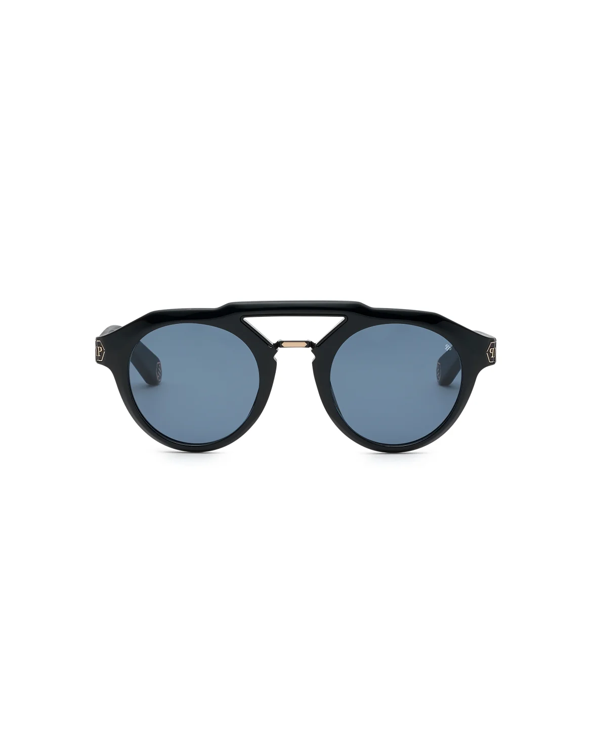 Sunglasses Round PLEIN BRAVE SHADES  HEXAGON, цвет: Черный