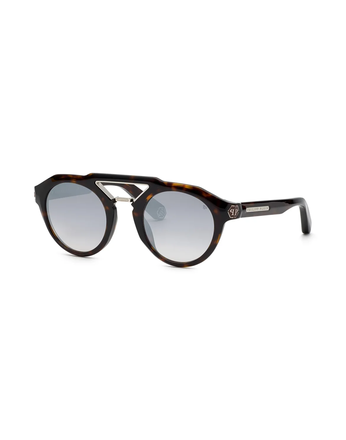 Sunglasses Round PLEIN BRAVE SHADES  HEXAGON, цвет: Коричневый