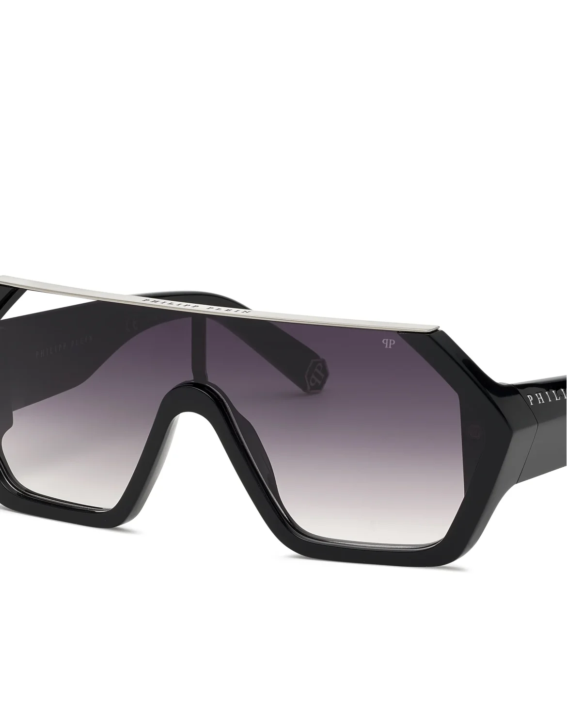Sunglasses Oversize PLEIN HEXAGON CAMOU, цвет: Черный