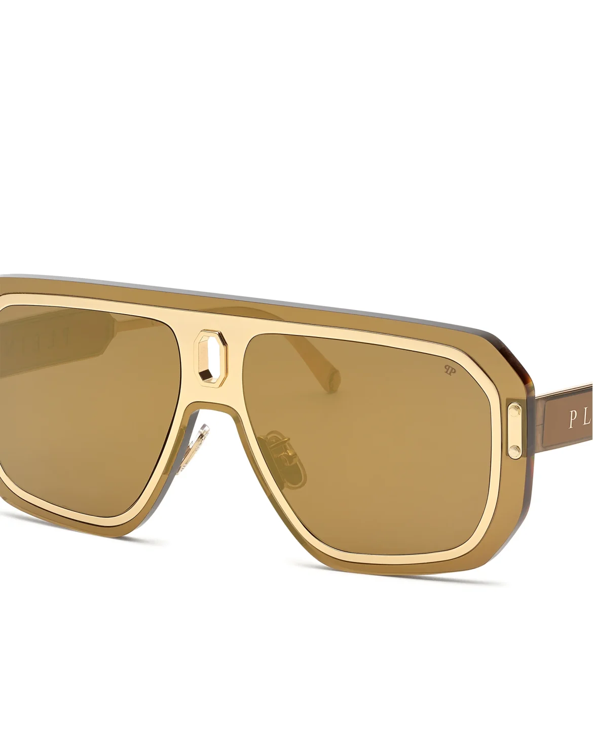 Sunglasses Oversize PLEIN ADVENTURE MASK, цвет: Розовый