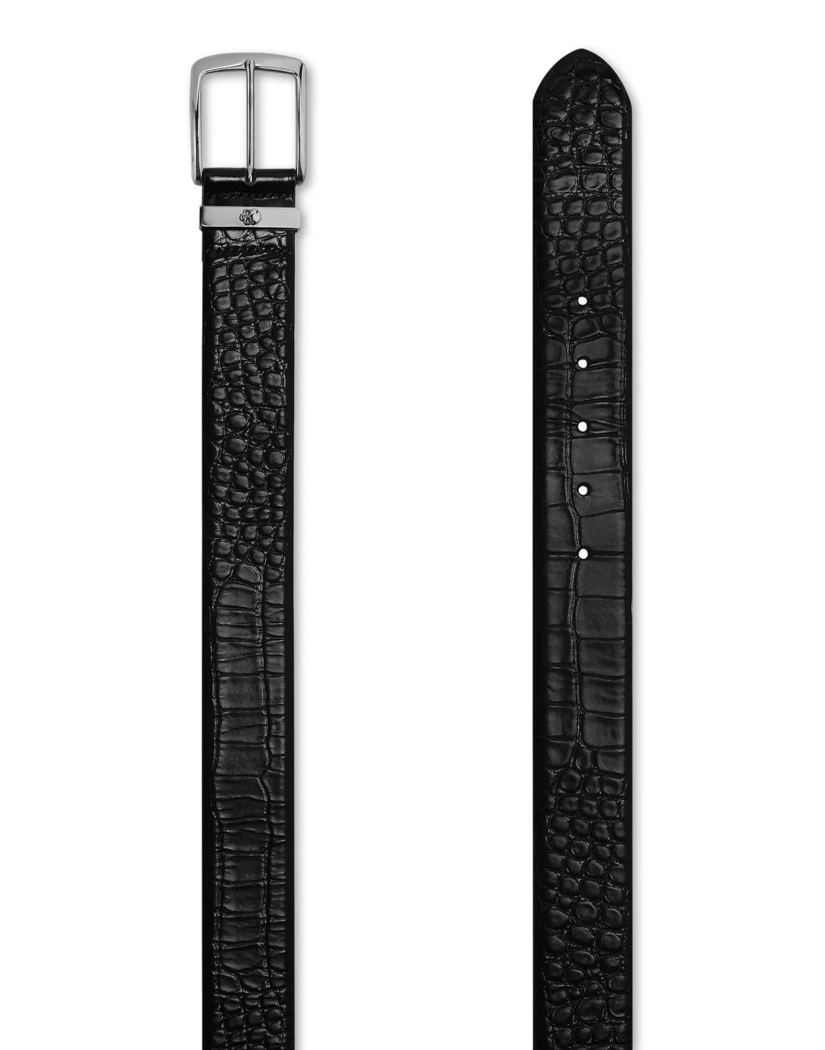 Leather Belt Basic, цвет: Черный