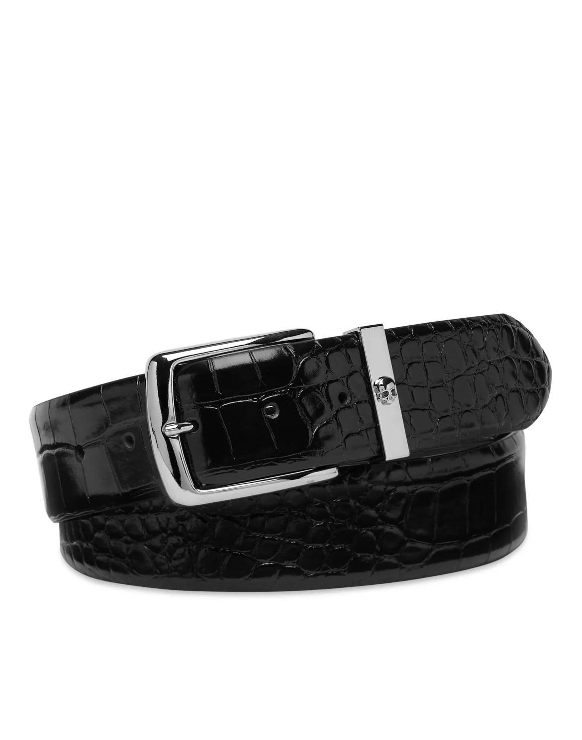 Leather Belt Basic, цвет: Черный
