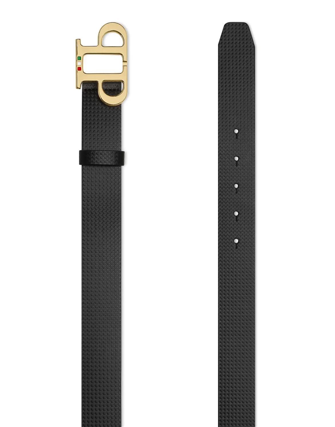 Leather Belt Basic, цвет: Черный