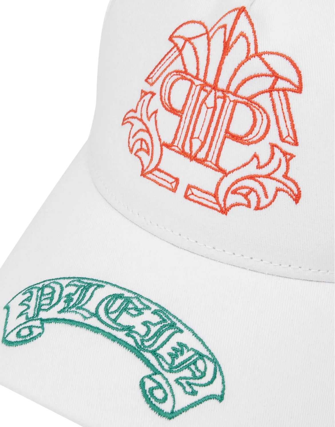 Baseball Cap Gothic Banner, цвет: Белый
