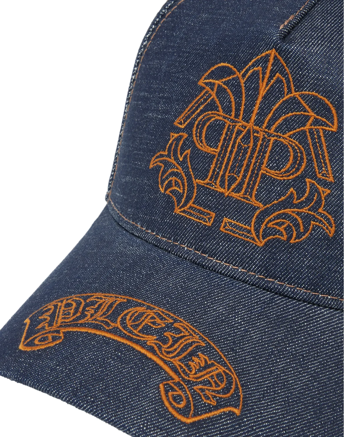 Baseball Cap Gothic Banner, цвет: Синий