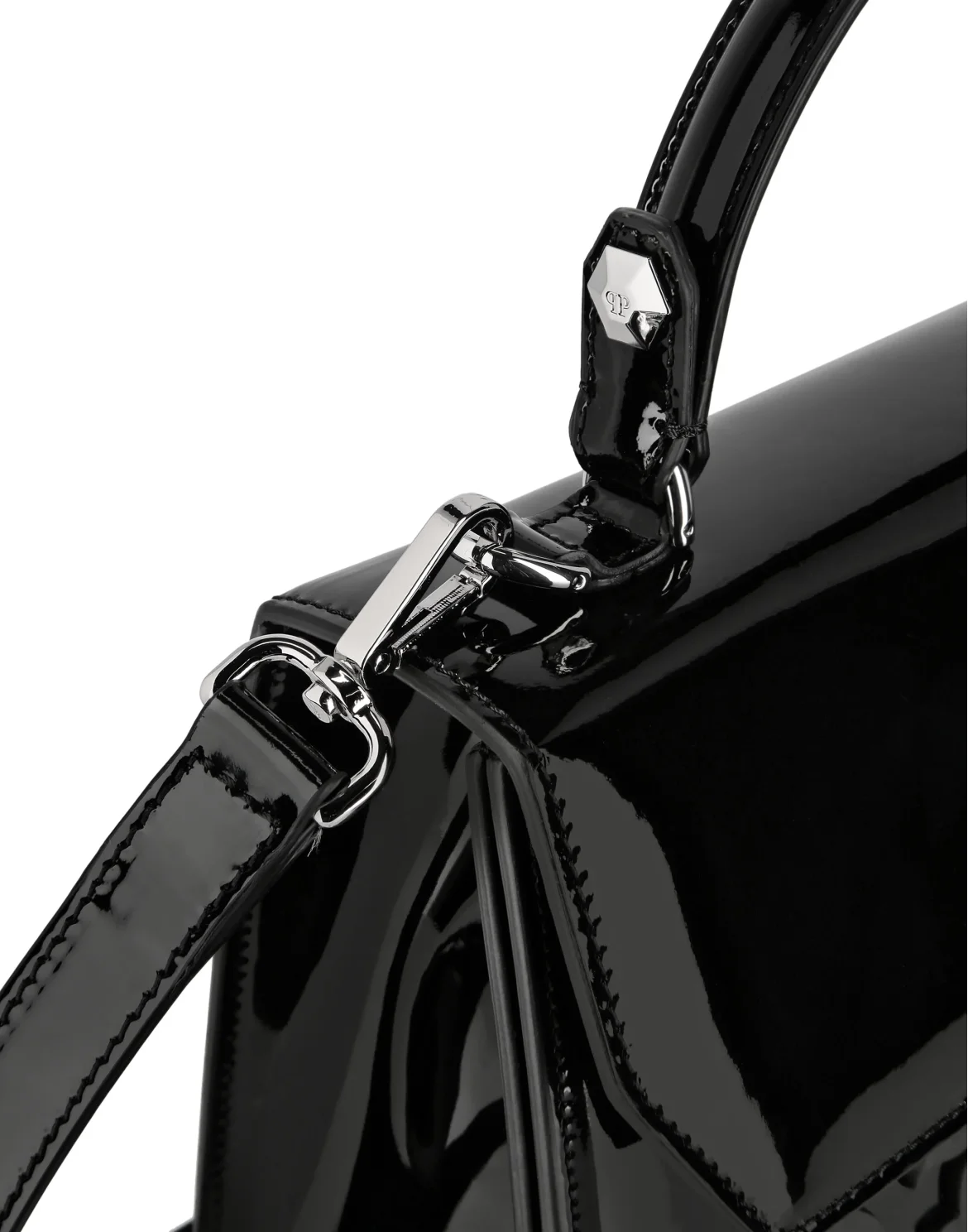 Large Handle Bag Superheroine GOTHIC PLEIN, цвет: Черный