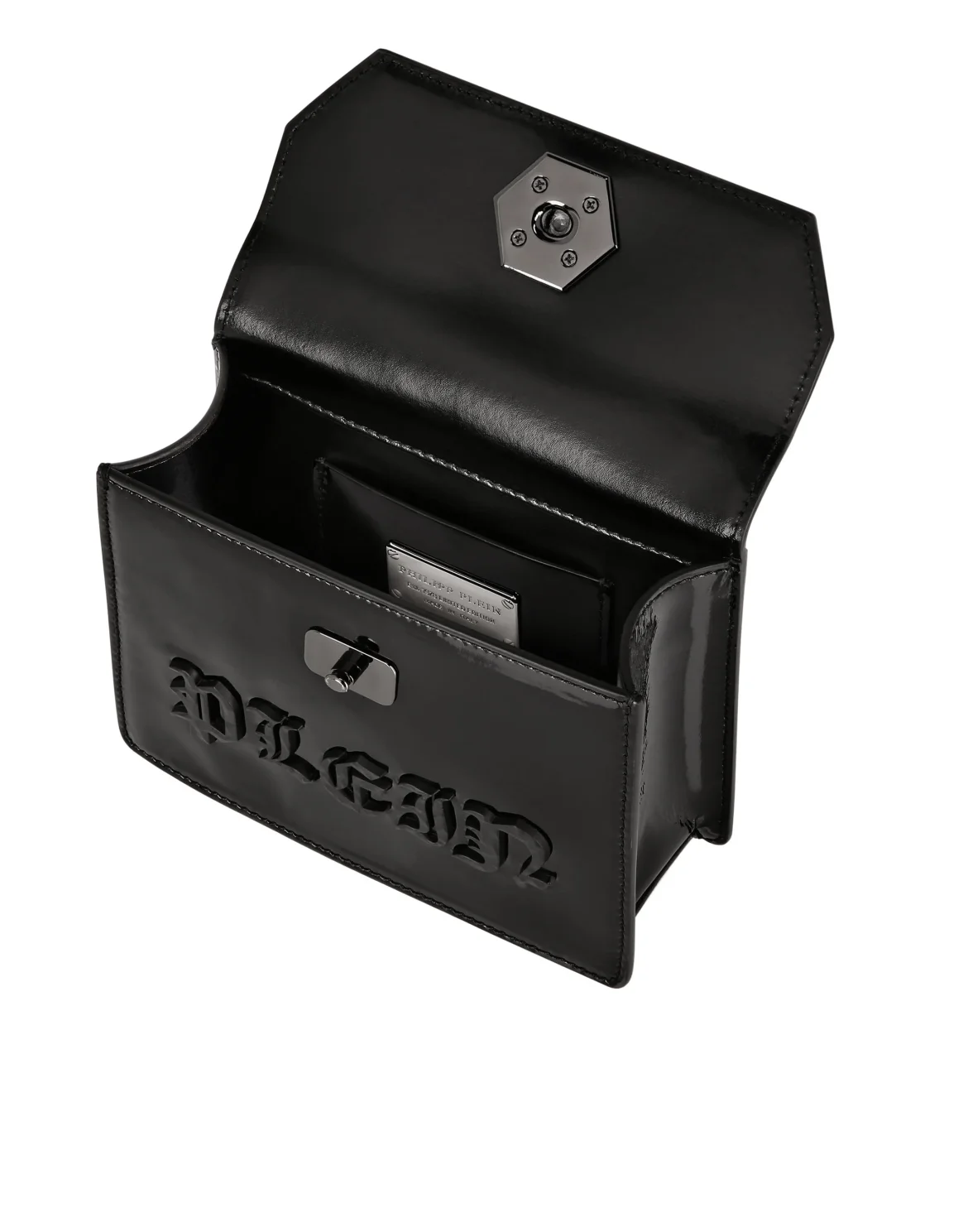 Small Handle Bag Superheroine GOTHIC PLEIN, цвет: Черный