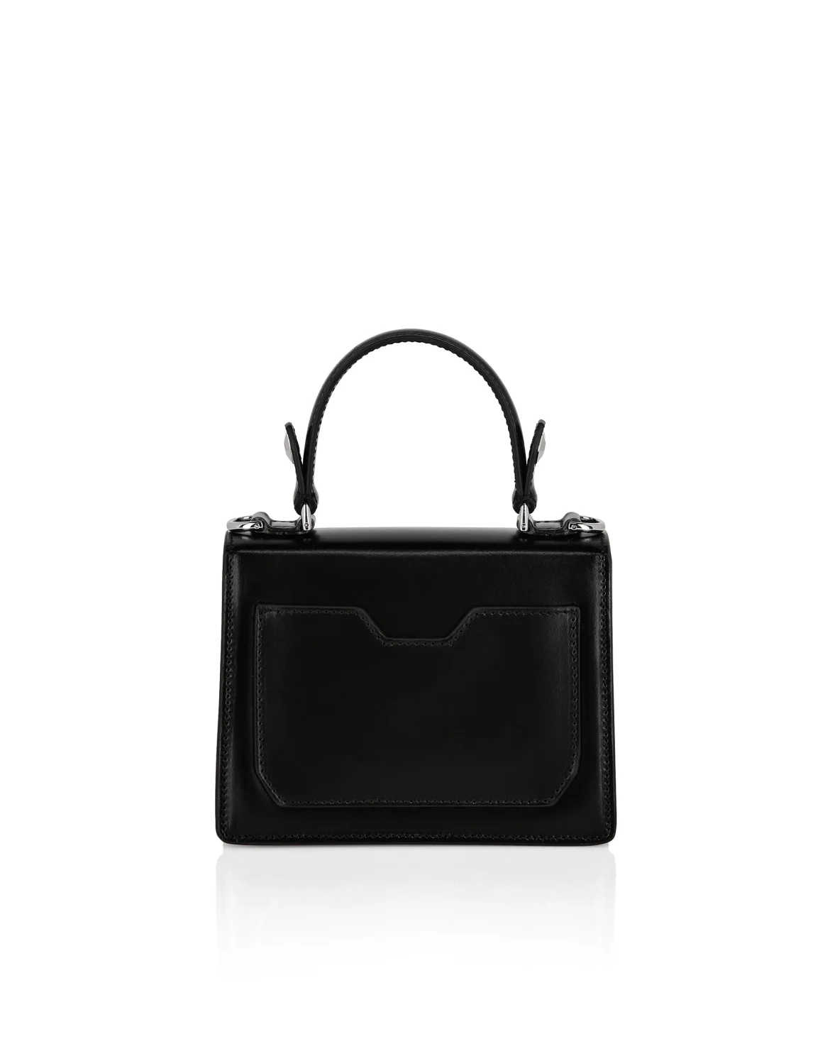 Small Handle Bag Superheroine, цвет: Черный