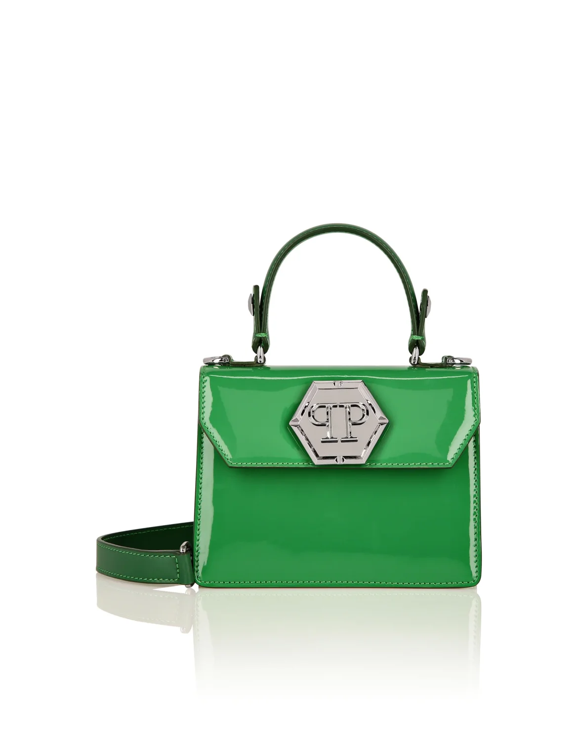 Small Handle Bag Superheroine, цвет: Зеленый