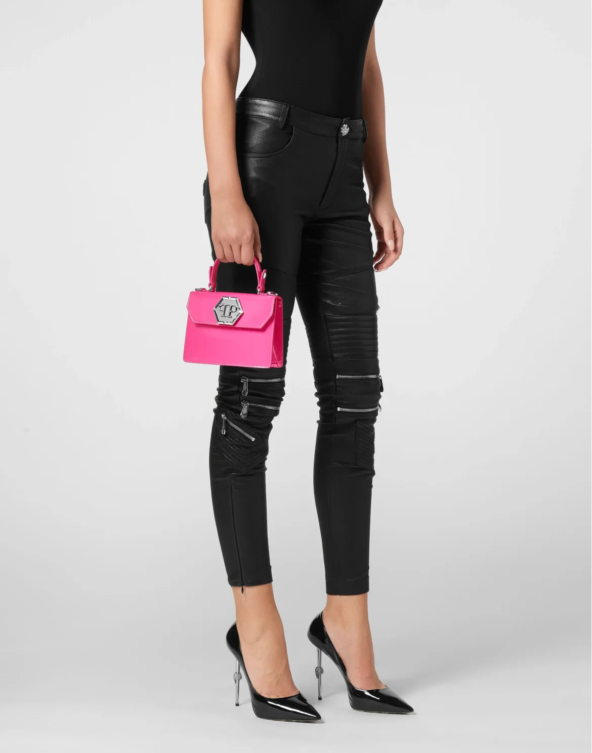 Small Handle Bag Superheroine, цвет: Розовый