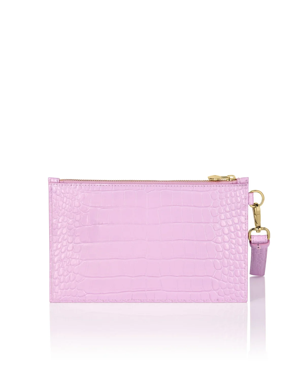 Croco Embossed  Minaudiere, цвет: Розовый