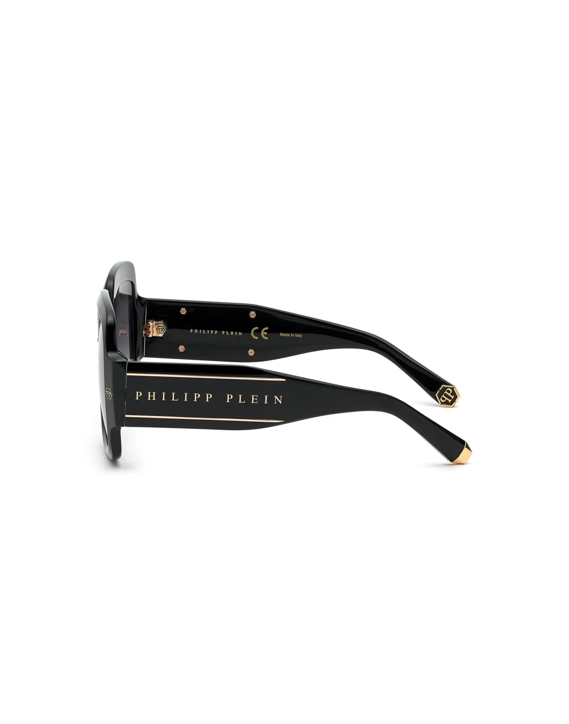 Sunglasses Square Oversize PLEIN FIRST LADY DUBAI, цвет: Черный