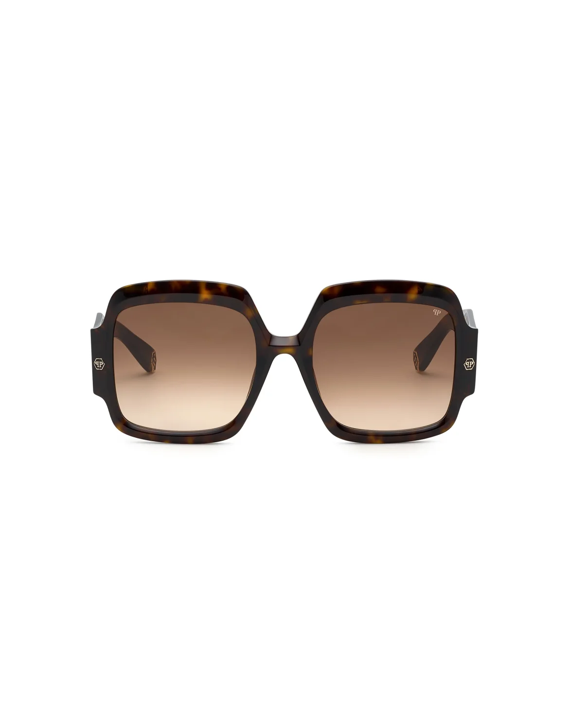 Sunglasses Square Oversize PLEIN FIRST LADY DUBAI, цвет: Коричневый