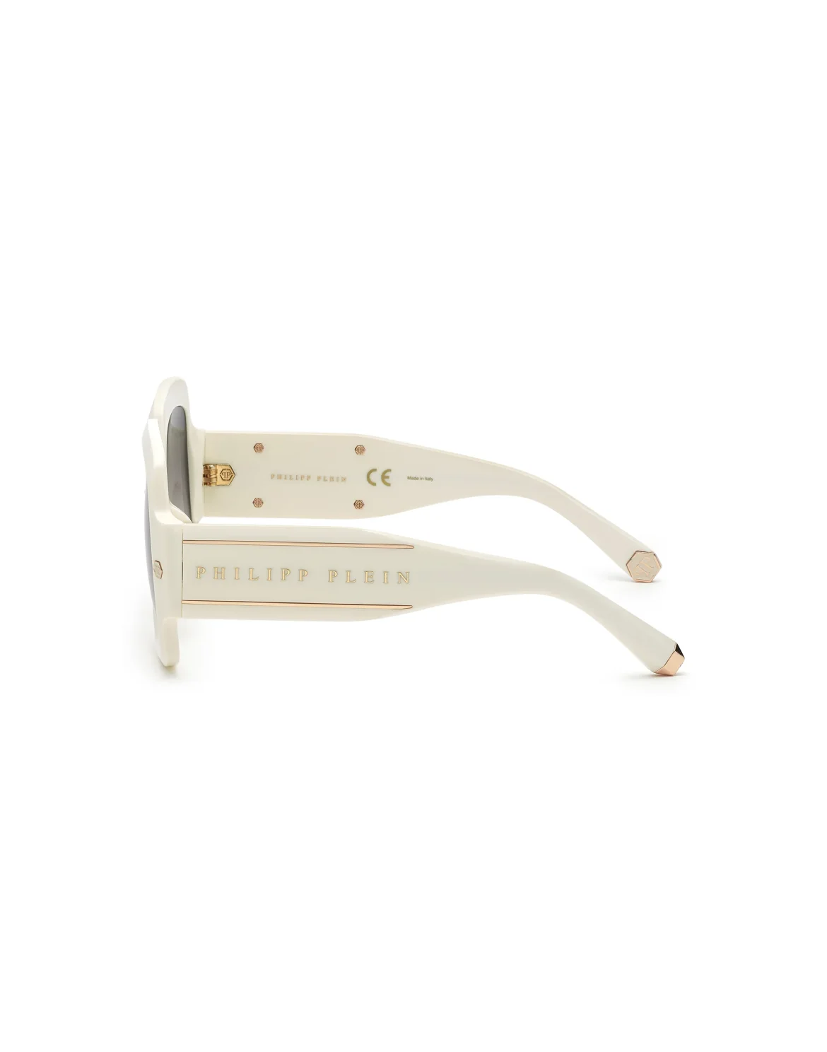 Sunglasses Square Oversize PLEIN FIRST LADY DUBAI, цвет: Бежевый