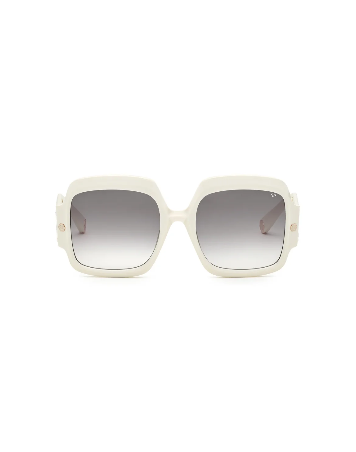 Sunglasses Square Oversize PLEIN FIRST LADY DUBAI, цвет: Бежевый