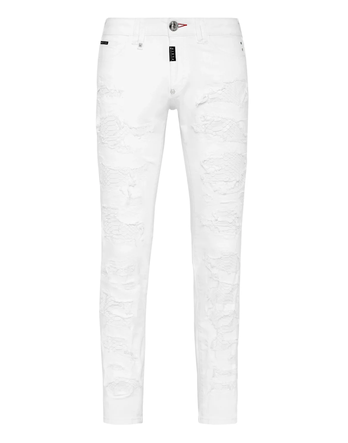 Denim Slim Fit with Python Luxury, цвет: Белый