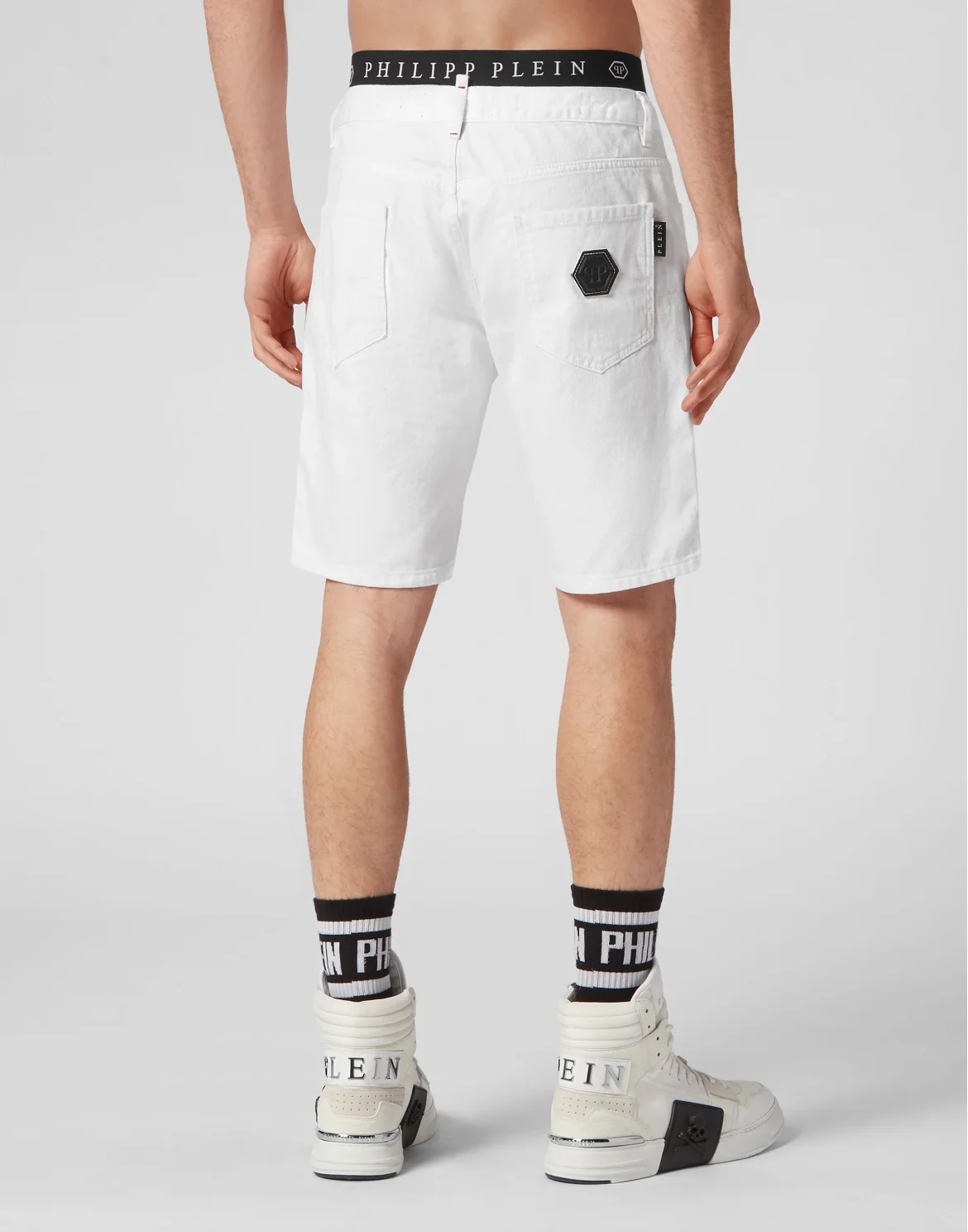 Denim Shorts Mykonos  Fit, цвет: Белый