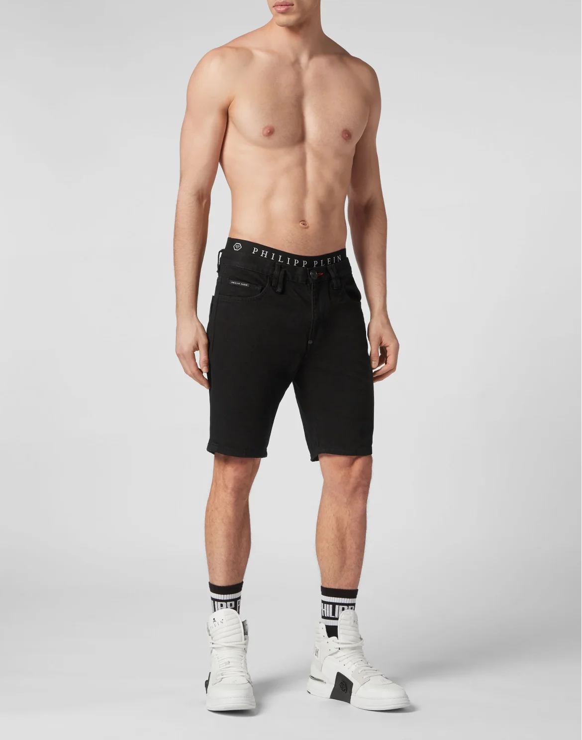 Denim Shorts Mykonos  Fit, цвет: Черный