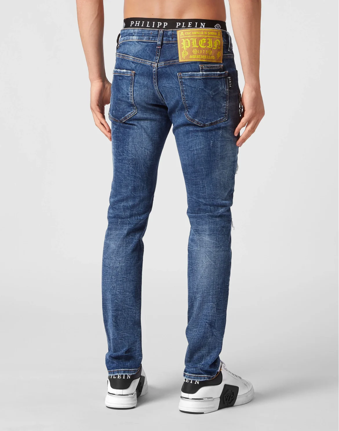 Denim Trousers Super Straight Cut, цвет: Синий