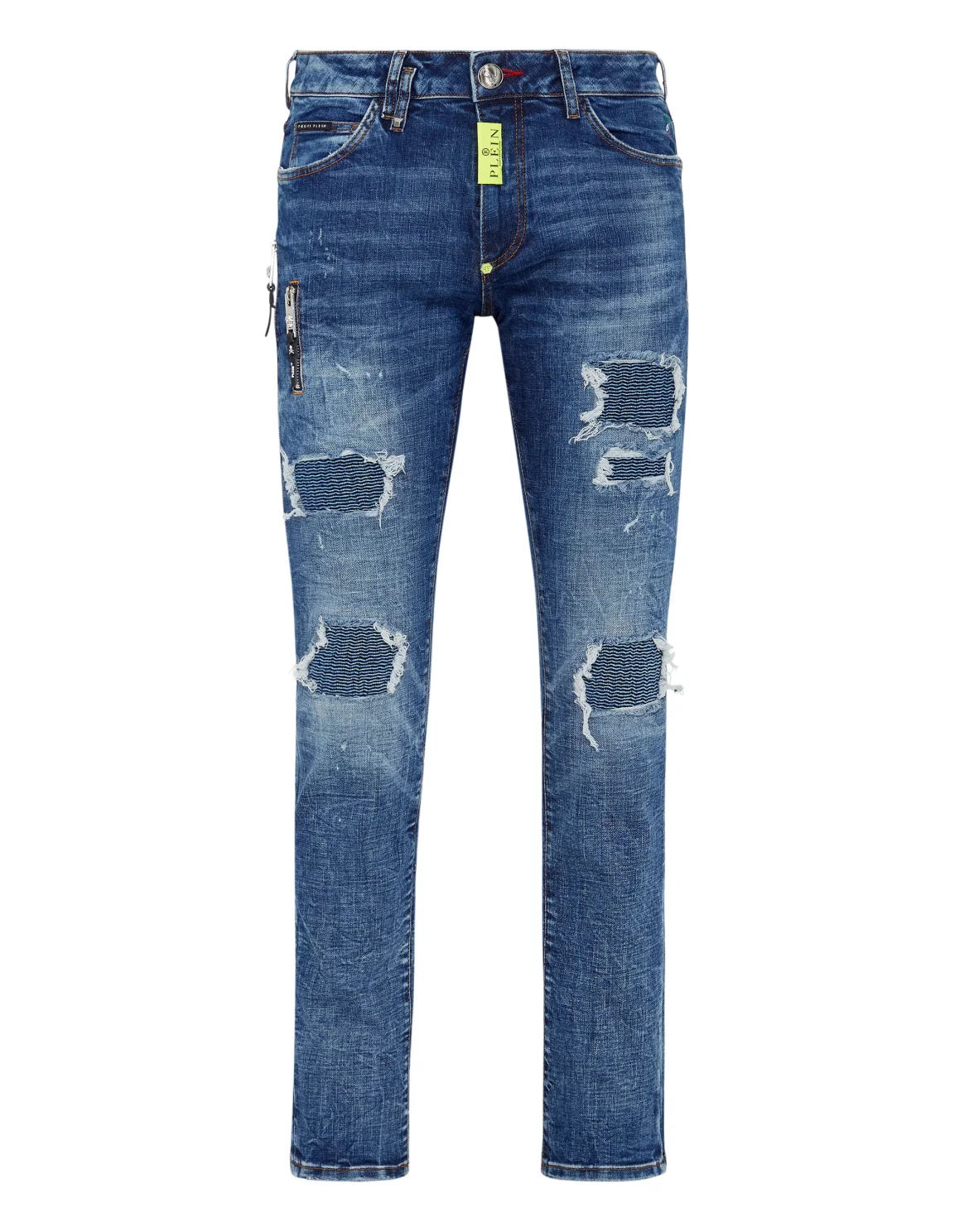 Denim Trousers Super Straight Cut, цвет: Синий