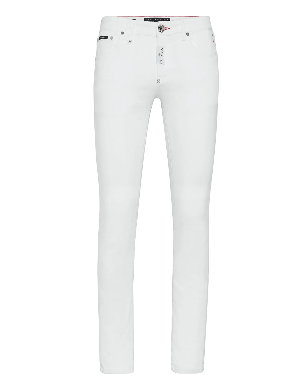 Denim Trousers Super fit Hexagon, цвет: Белый
